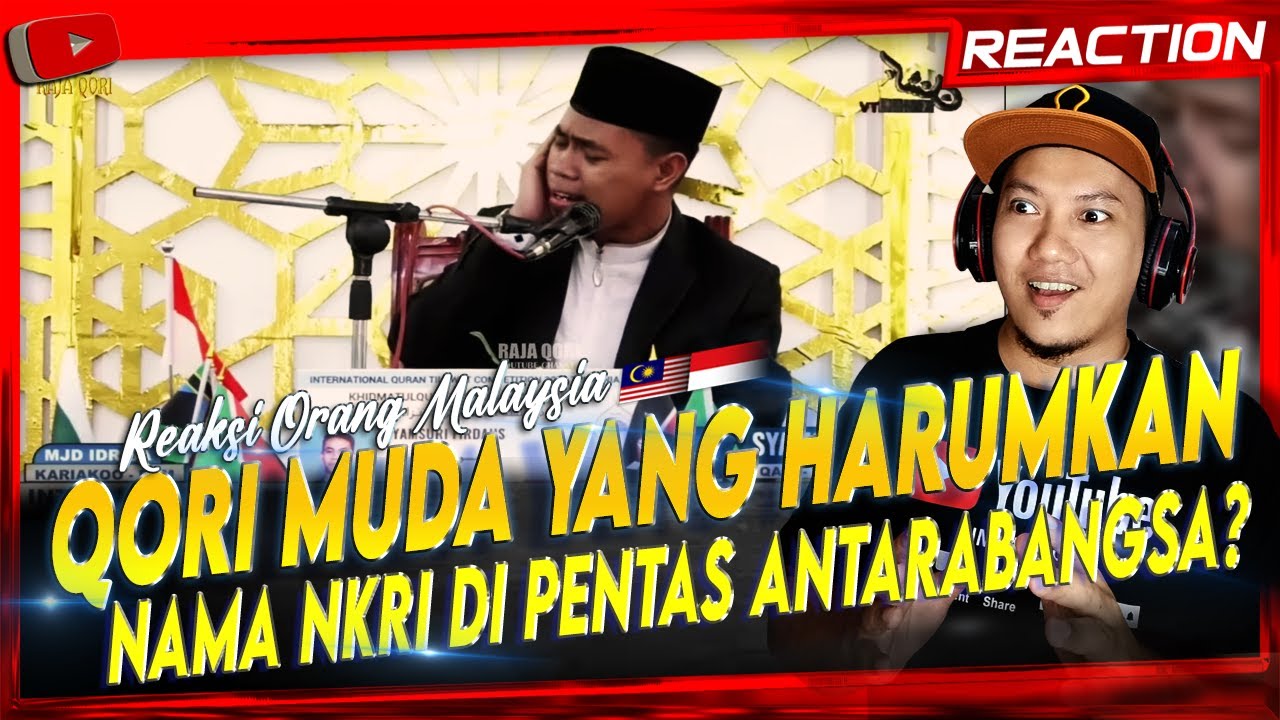 🇮🇩VIRAL ‼️ Lomba Mtq International Tanzania Syamsuri Firdaus 2023 Meraih Juara 1 | 🇲🇾 Reaction