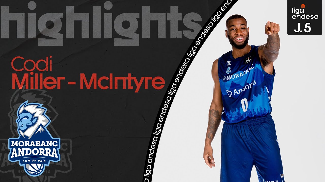 Las 13 asistencias de CODI MILLER-MCINTYRE | Liga Endesa 2021-22