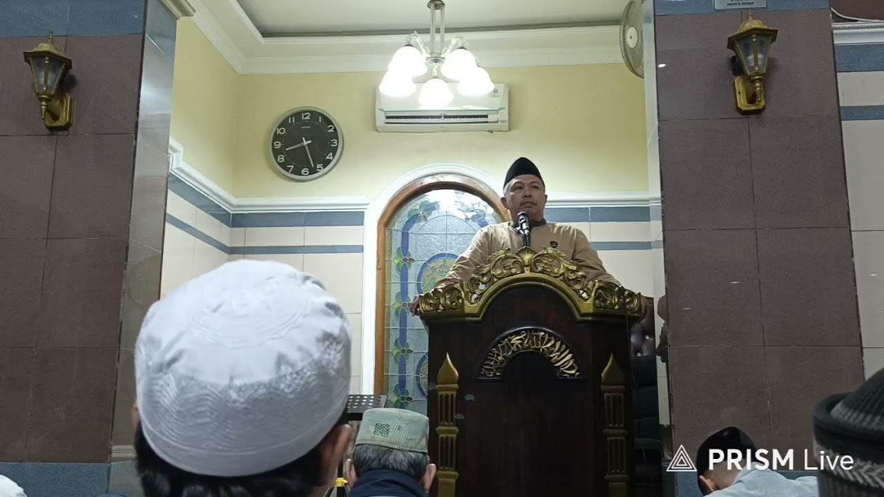 KULTUM SHOLAT TARAWIH BERSAMA UST, M. YUSUF SYAH, TEMA: MARHABAN YA RAMADHAN, MASJID AL IKHLAS VDT