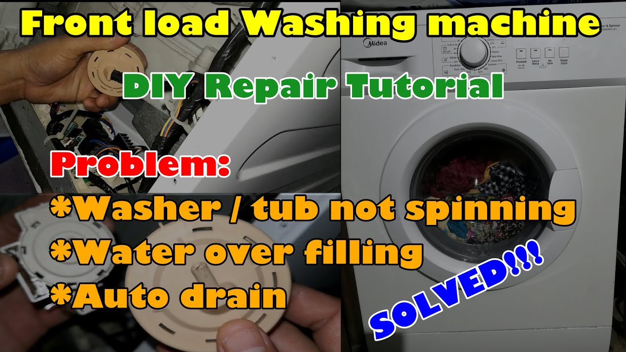 front load washing machine repair (DIY Repair Tutorial)