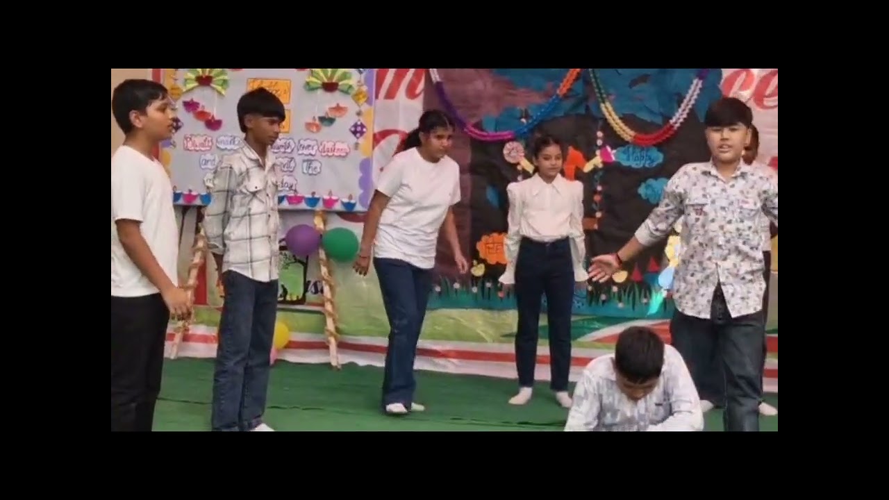 ###Performance on Diwali presented by class-6th to 9th students####