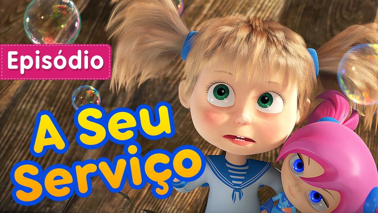 Masha e o Urso 🐻👱‍♀️ 🤖 A Seu Serviço 🎮 (Episódio 60)