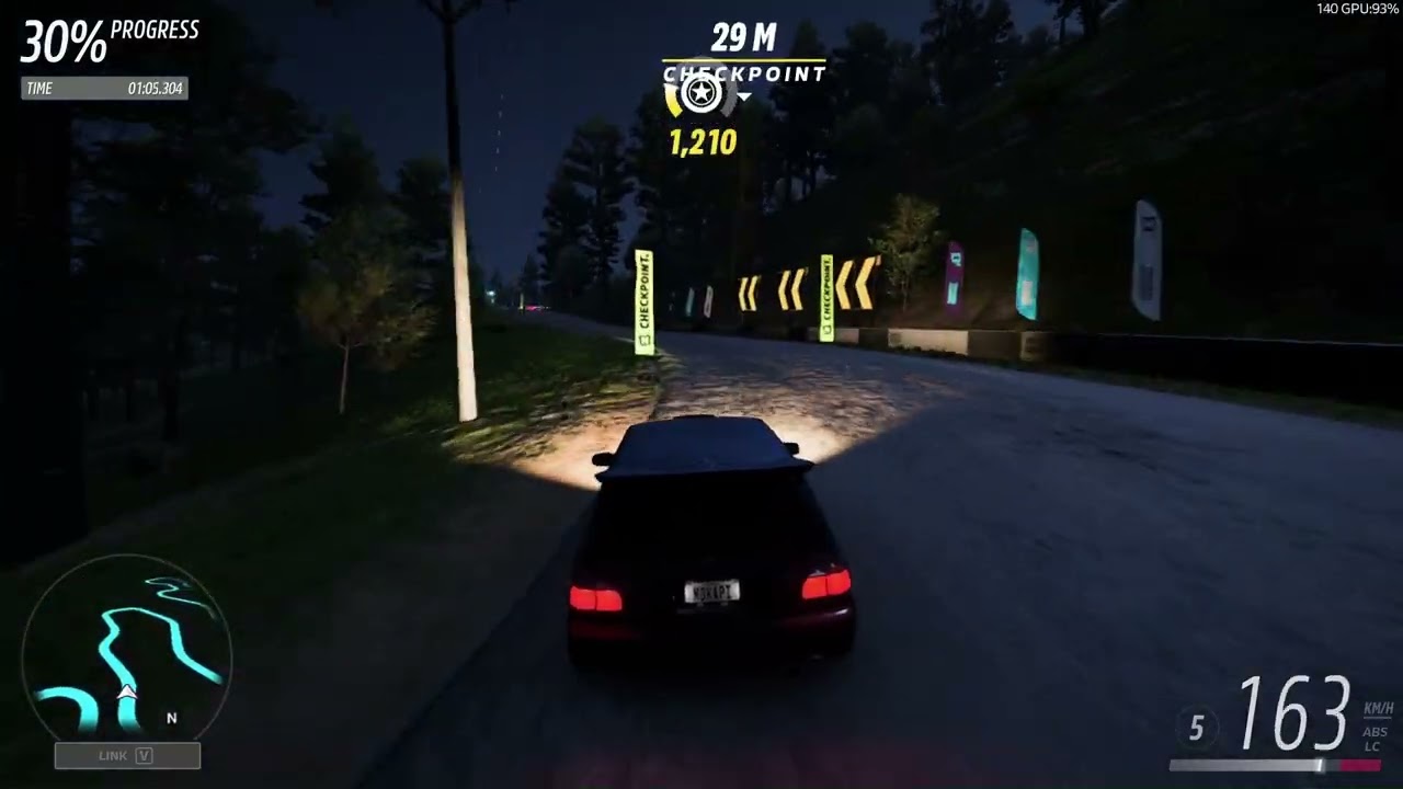 Forza Horizon 5 - Volcan Sprint Testing