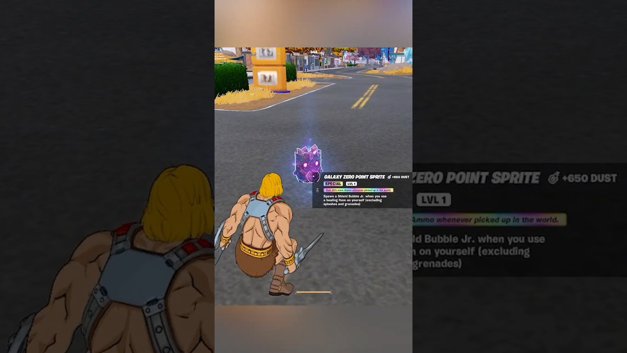 Как получить Galaxy Zero Point Sprite в Fortnite