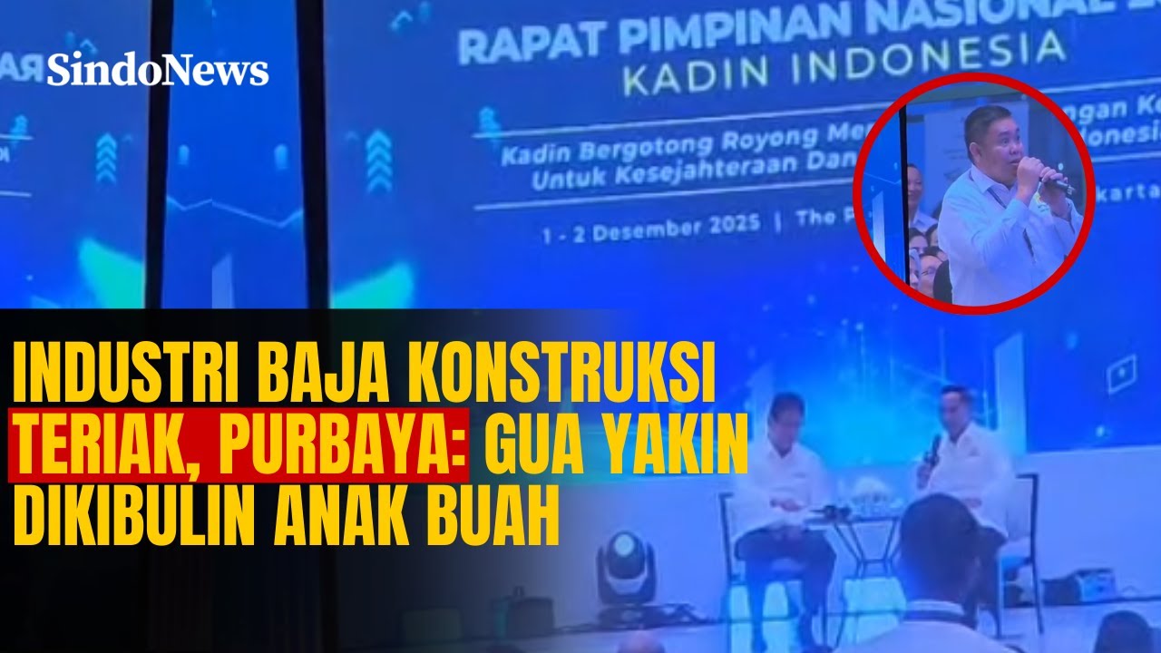 Industri Baja Konstruksi Teriak, Purbaya: Gua Yakin Dikibulin Anak Buah | Sindo Trending