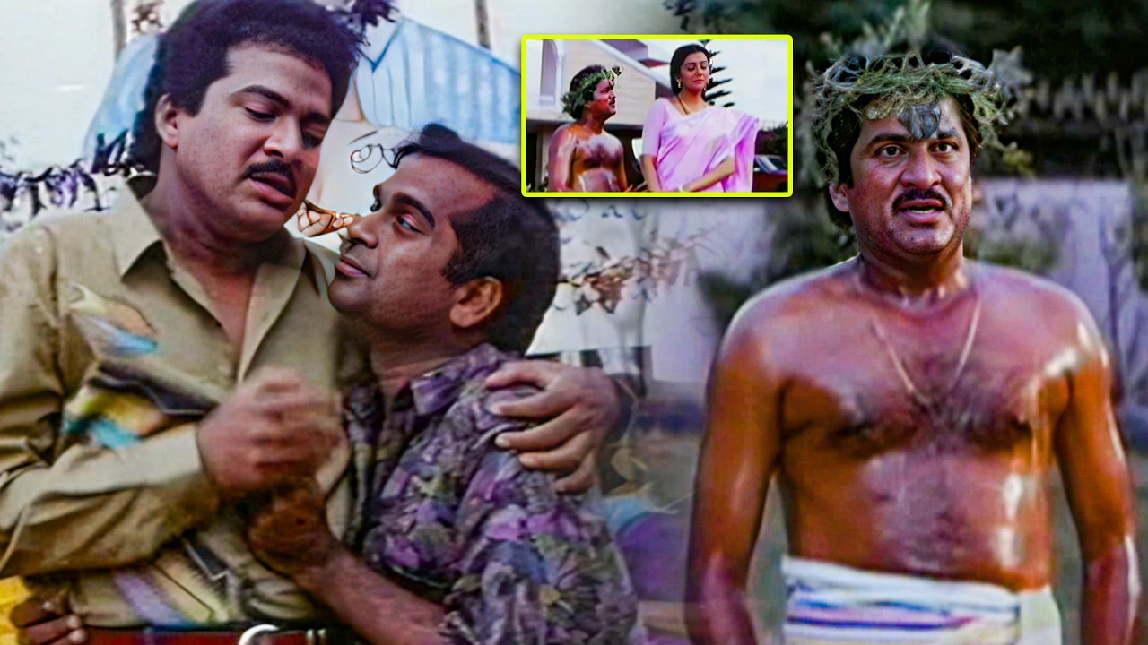 Rajendra Prasad & Brahmanandam Ultimate Back To Back Comedy Scenes | Brahmanandam Comedy | IDream