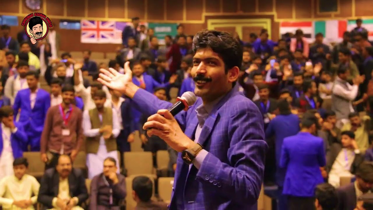 My Performance in Live Comedy Night at Mehran University | Comedy Night | Asghar Khoso