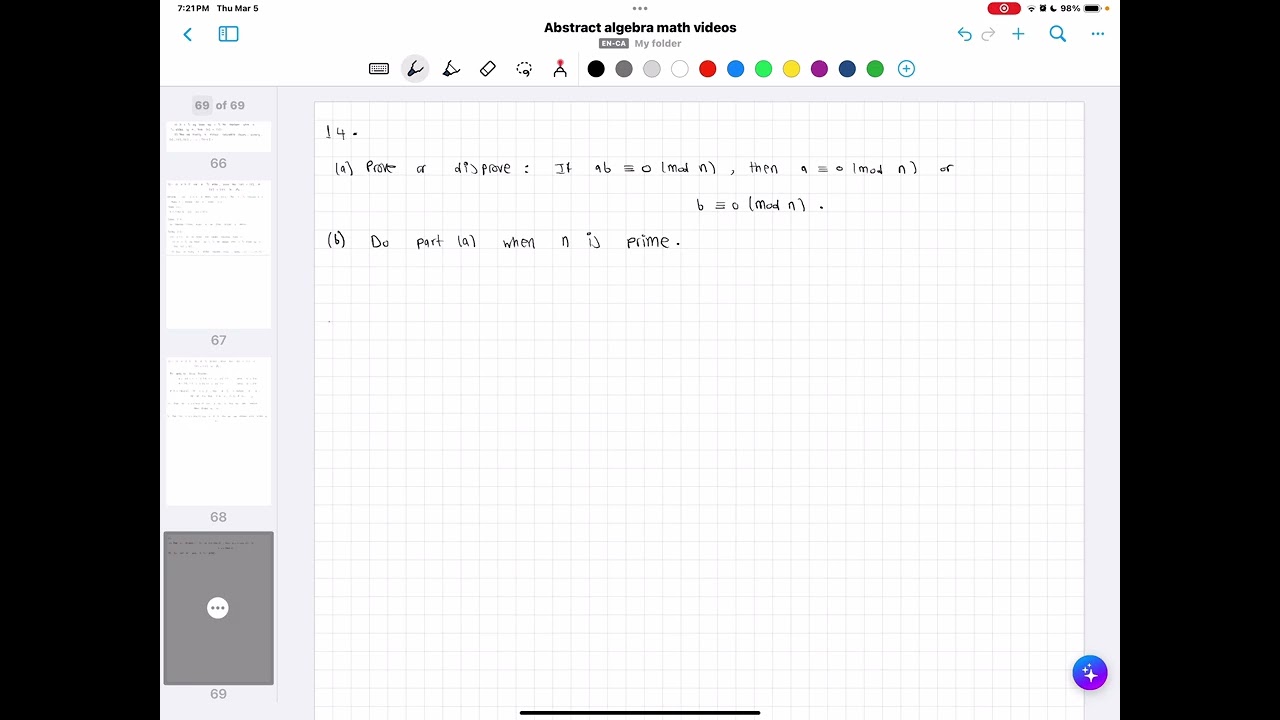 Abstract algebra 62(First Course)