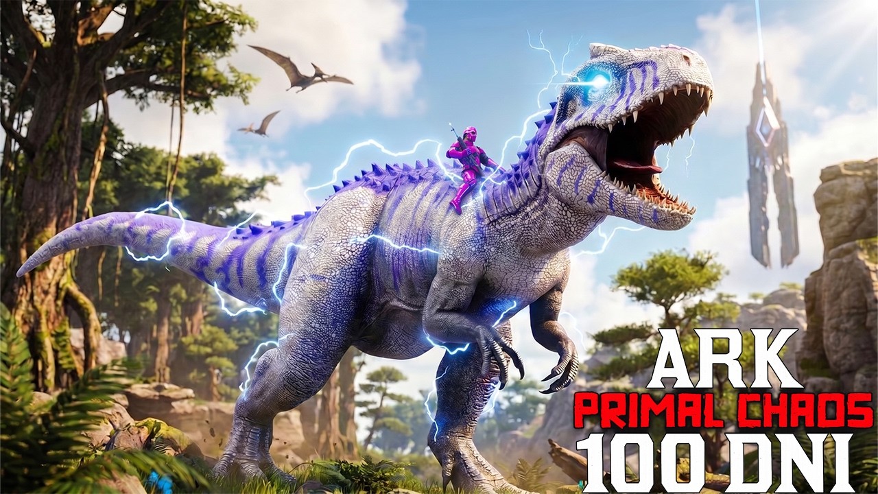 Spędziłem 100 dni w ARK Primal Chaos&hellip; [Ragnarok]