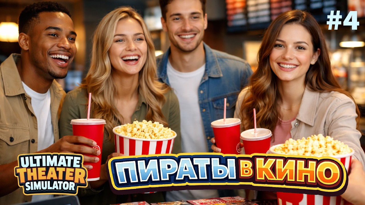 ОХРАНА в КИНОТЕАТРЕ | Ultimate Theater Simulator  ▶ ПРОХОЖДЕНИЕ #4