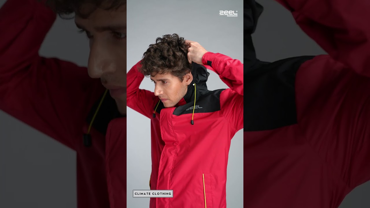 Zeel ZT5 Raincoat | Ultimate Rain Protection in Style!