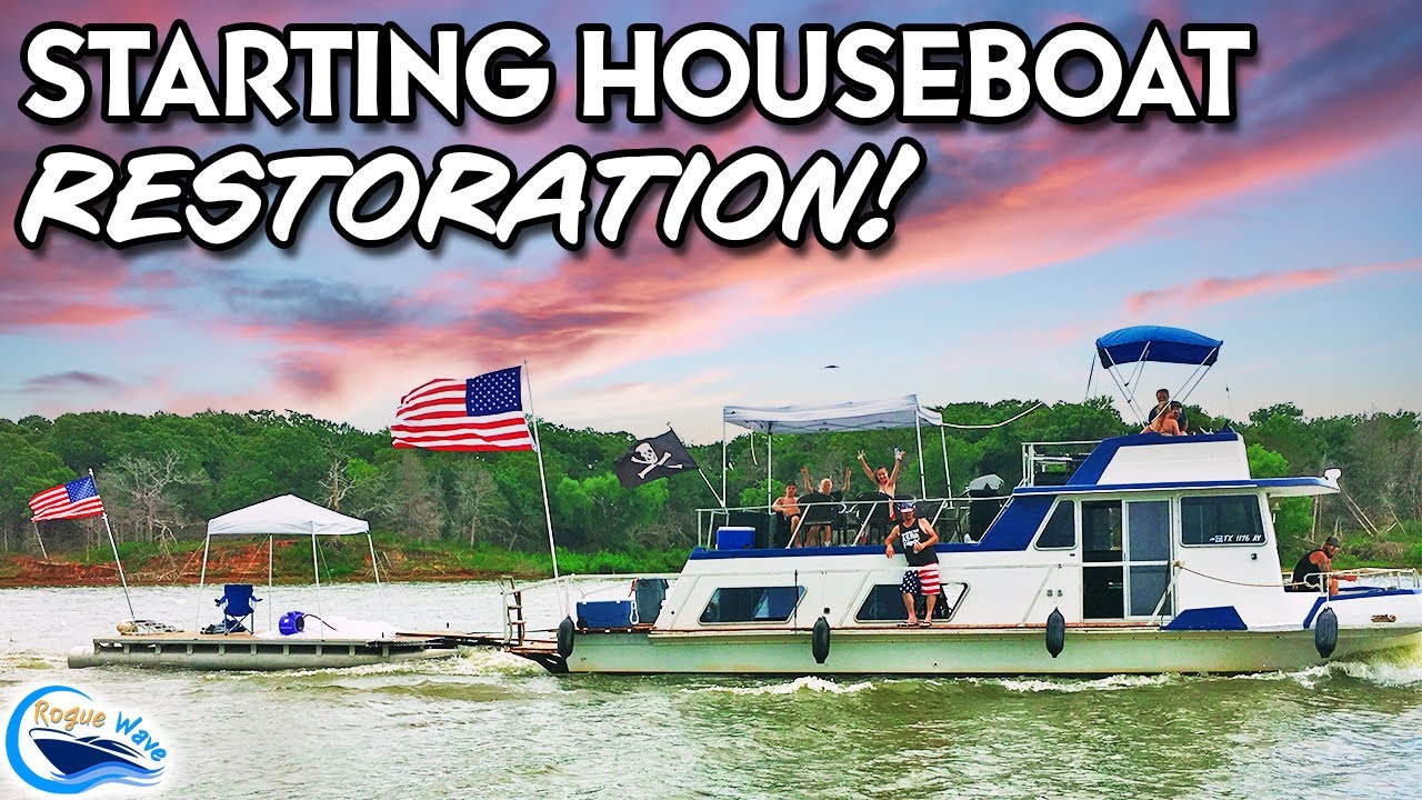 Restoring a 45 Year Old $6,500 Houseboat!