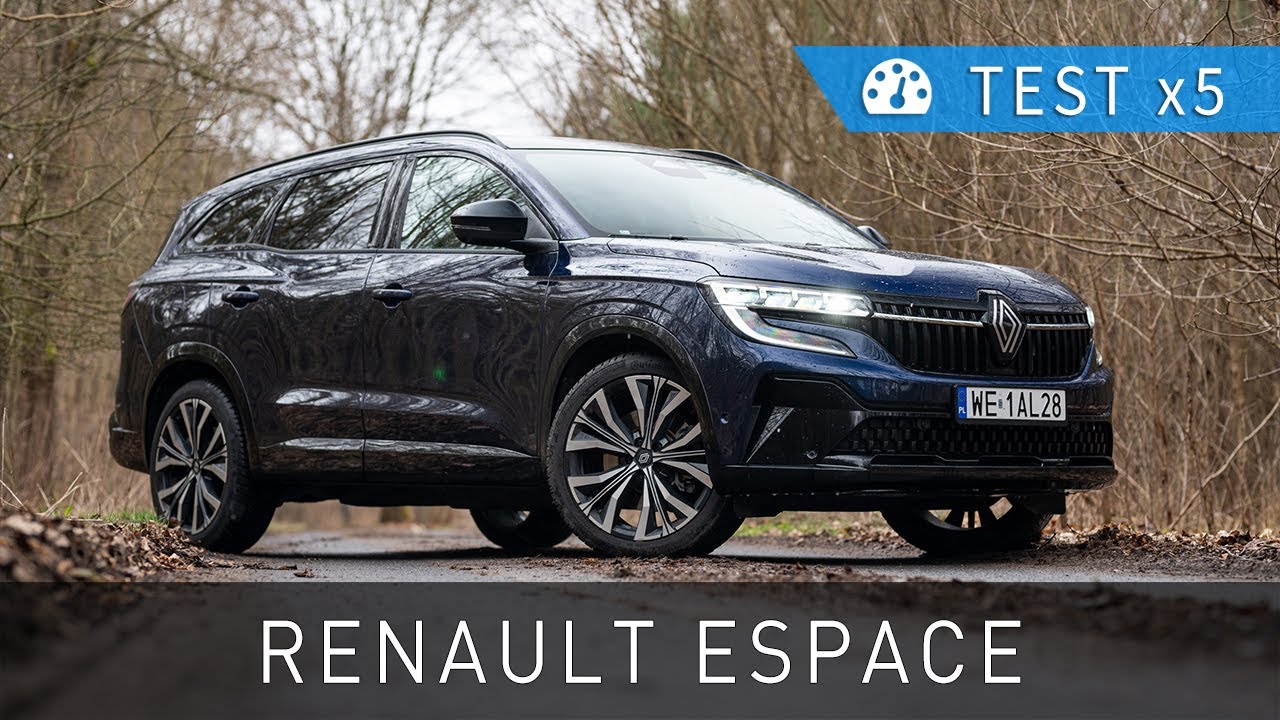 Renault Espace E-tech full hybrid Iconic 200 KM (2024) - test [PL] | UMARŁ MINIVAN - NIECH ŻYJE SUV