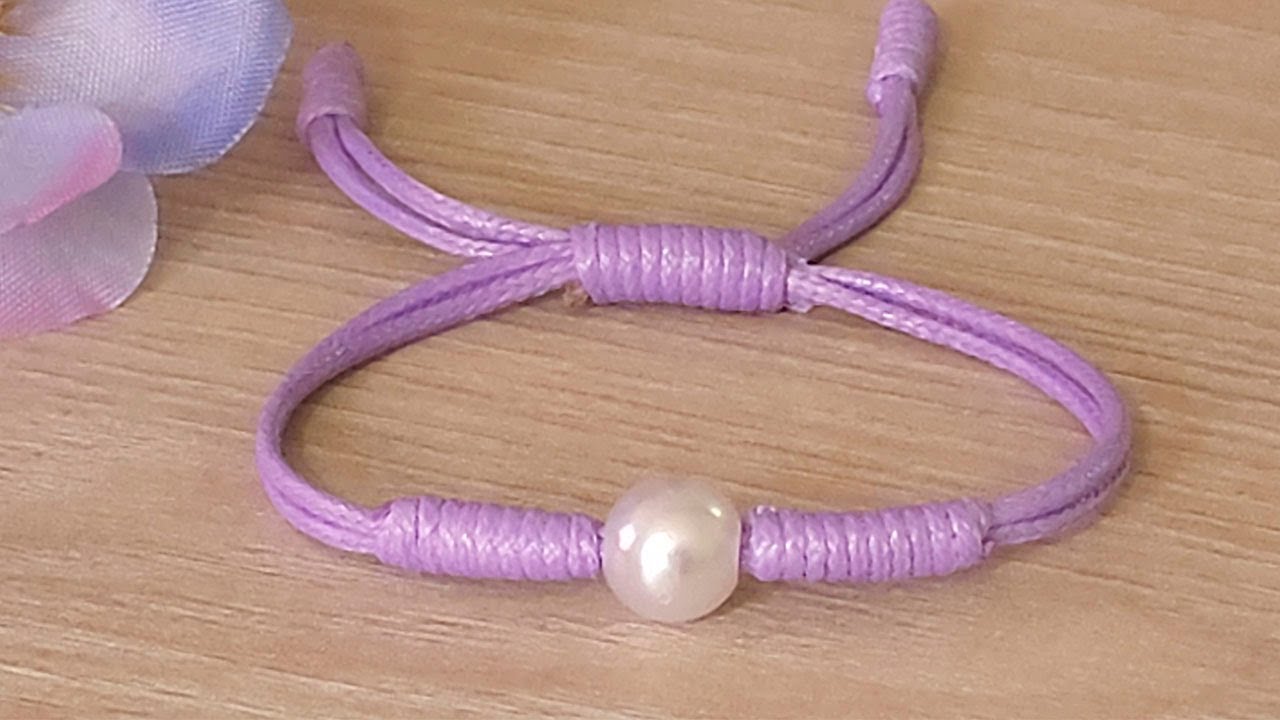 HERMOSA PULSERA FACIL DE HACER 🦋😍PULSERA DE HILO /BRACELETS