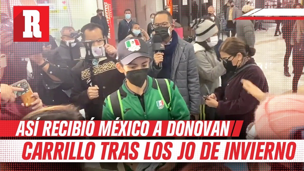 Así recibió México a Donovan Carrillo luego de poner en lo alto al país en Beijing 2022
