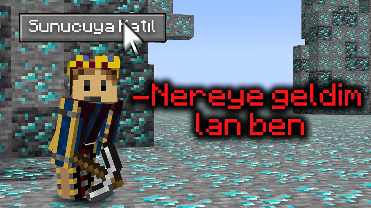 Minecraft'ın En YÜKSEK PUANLI Sunucularını Test Ettim *olamazzz*