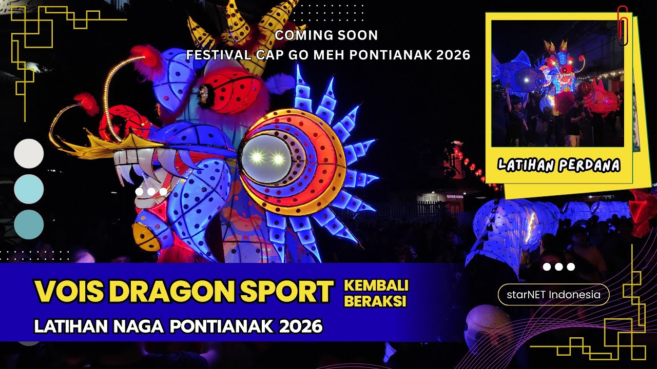 VOIS Dragon Sport kembali BERAKSI #dragondance