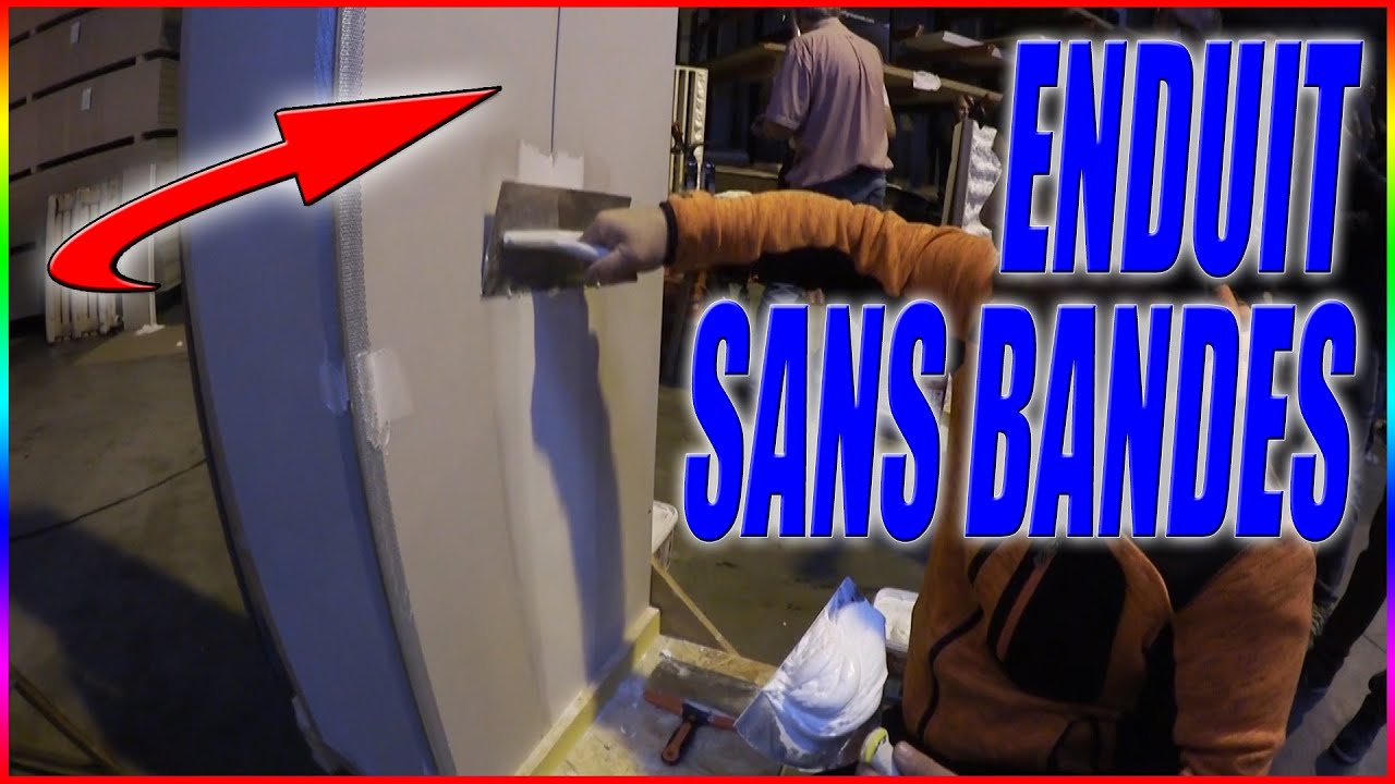😲 ENDUIT SANS BANDES ⁉️ 