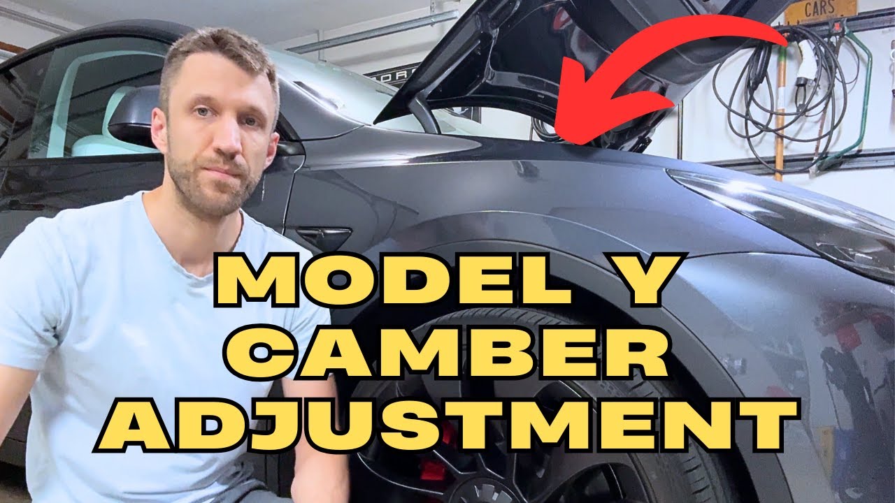 Tesla COULDN'T Align My Car - Model Y Front Camber Adjustment