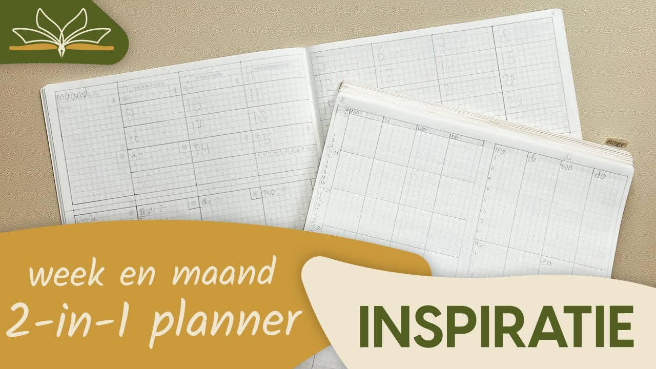 Ik heb jouw HULP nodig! 💛 Maand- en weekplanner in 1