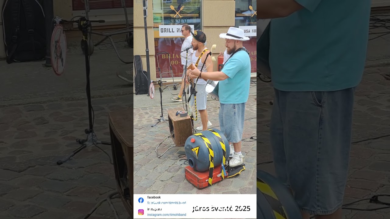 Andrius Mamontovas Nieko Panašaus @TimohiLT Jūros šventė 2025 Klaipėda