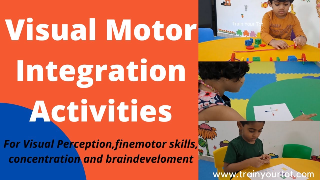 Visual Motor Integration Activities |Train Your Tot
