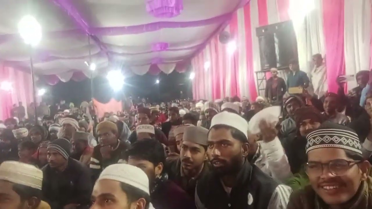 हिंदुस्तान का मशहूर नकीब Qari Hassan Raza Bareilvi Jalsa Bhikampur 2/2/2026 हंगामे बाली निज़ामत 