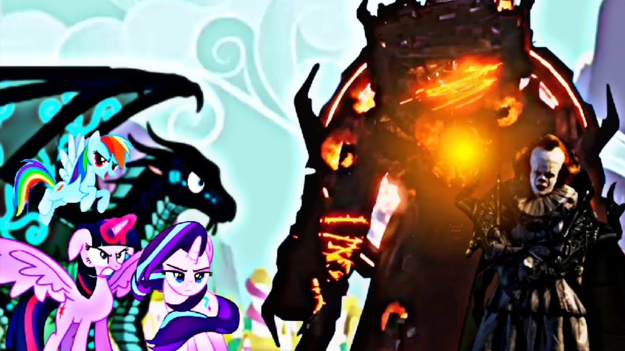 my little pony vs astro toilet part 1
