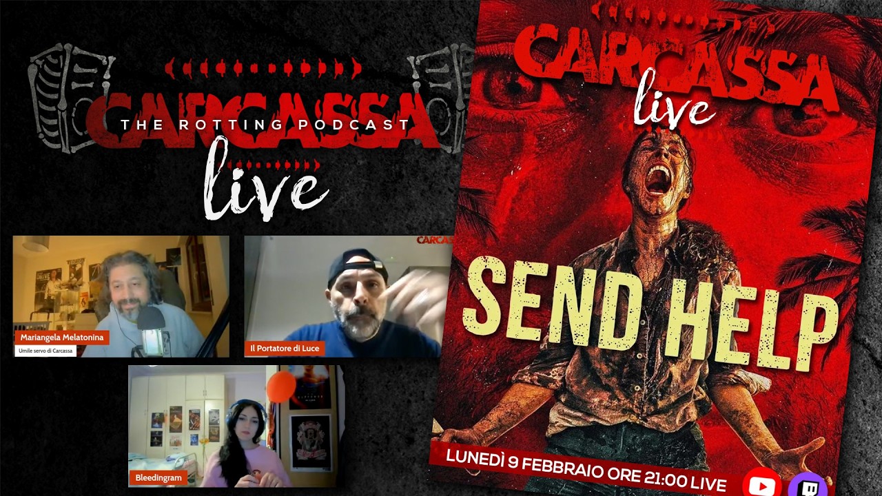Carcassa Talk  - Send Help oppure travolti da un insolito destino nell'azzurro mare di Sam Raimi 📱