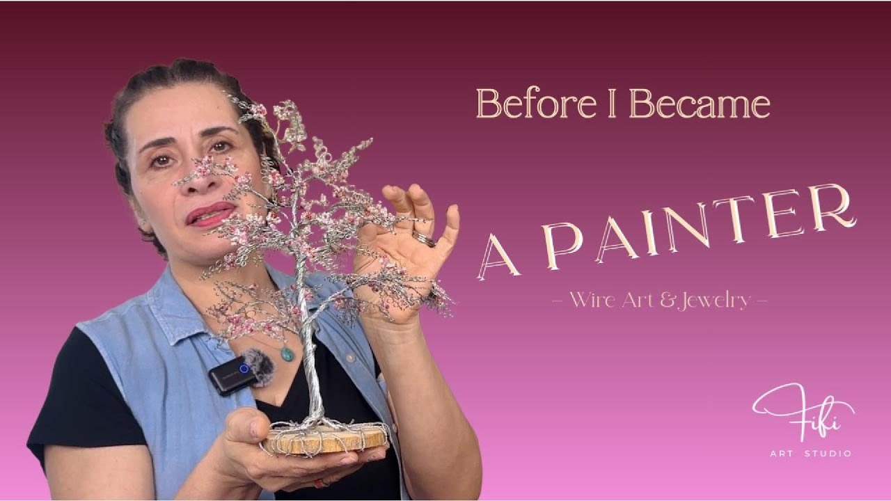My Journey Through Wire Art & Jewelry | Before I Became an Abstract Painter