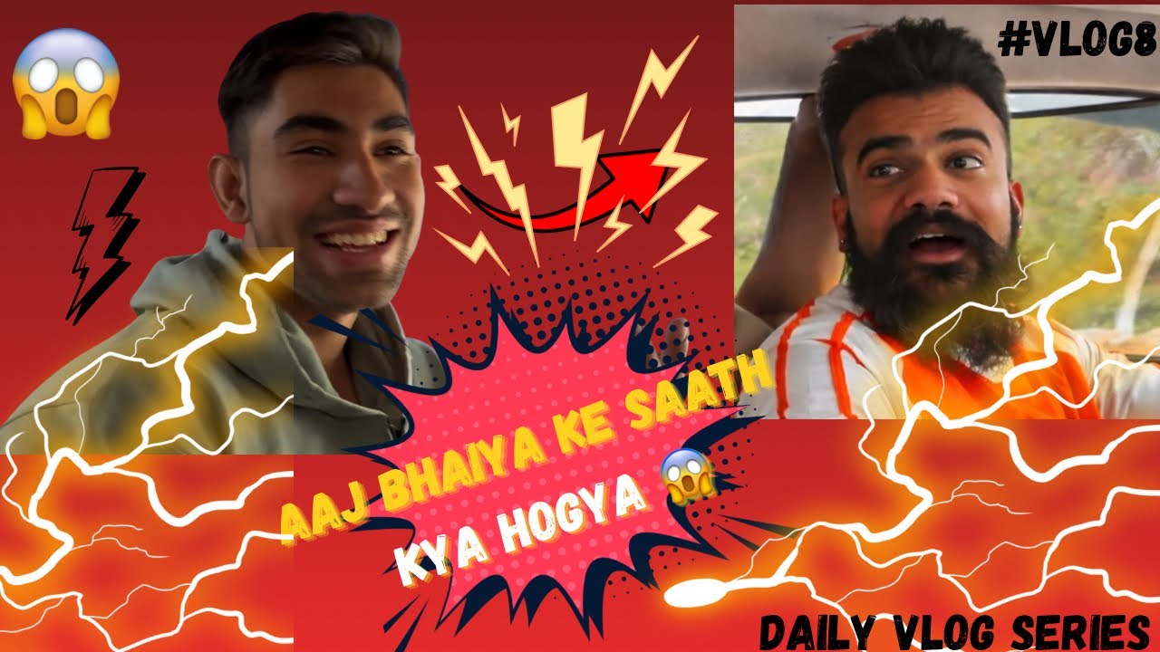 Bhaiya Ke Saath pushkar Jaate time aaj Scene ho gya 😰 l Daily Vlog Series #dailyvlog #indianvlogger 
