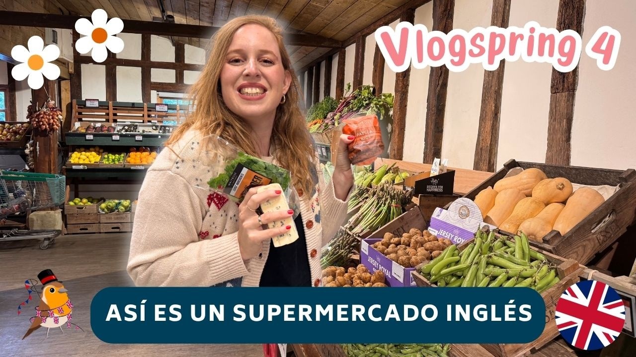 &iexcl;Haz la compra con nosotros en Inglaterra! 🛒 Farm Shop + Supermercado | Vlogspring en Londres 🌸