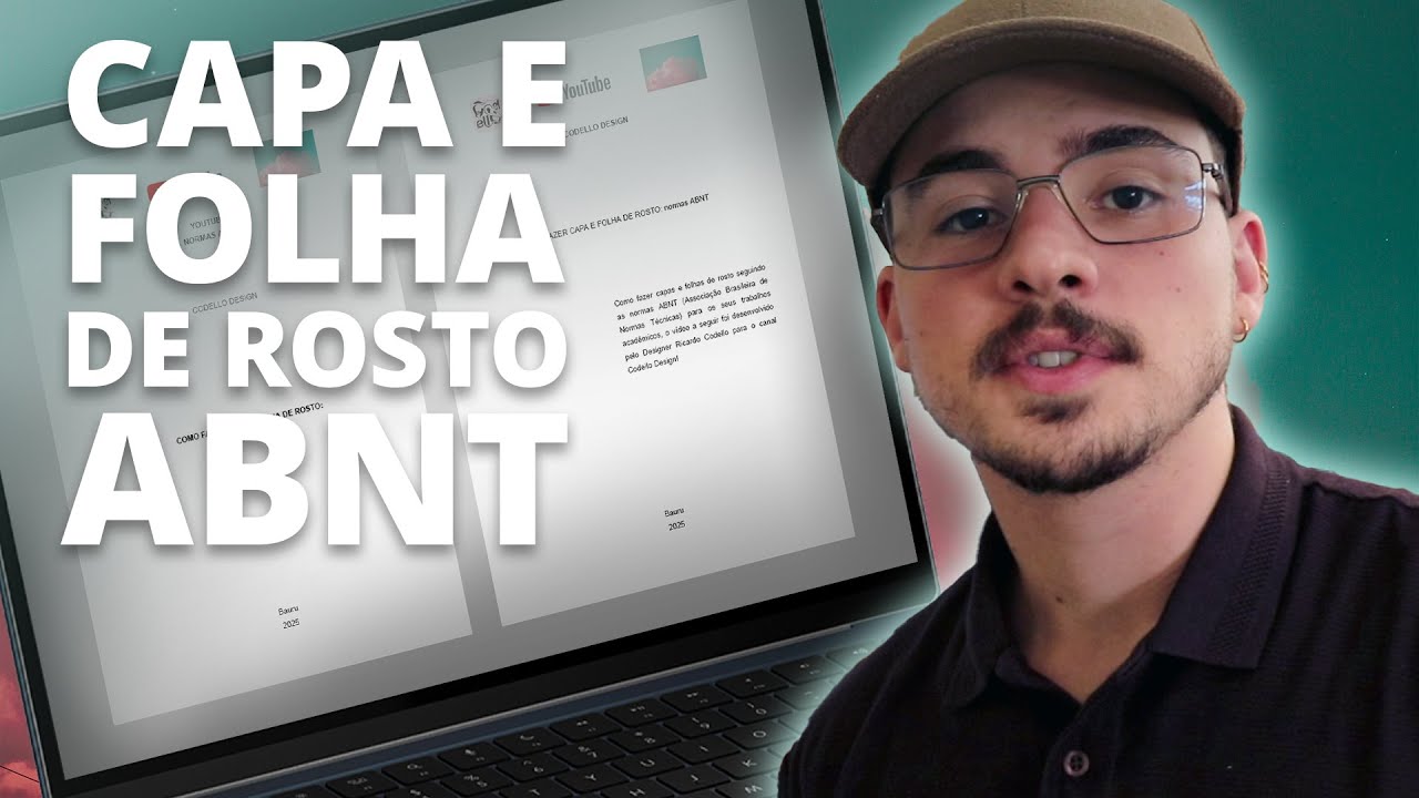 Como fazer CAPA e FOLHA DE ROSTO ABNT