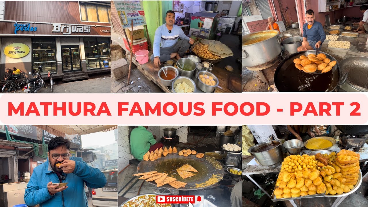 Mathura famous food part 2 I Mathura food tour I Mathura famous street food I Famous food of Mathura
