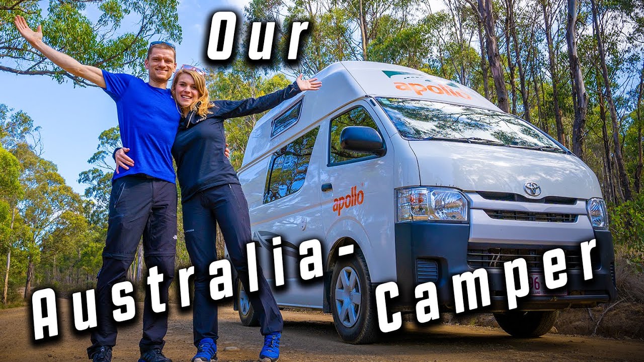 Australia road trip - we show you our camper! (Apollo Endeavour)