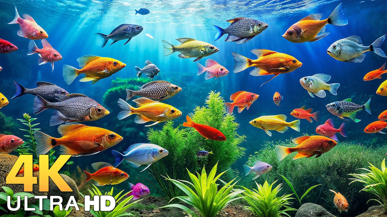 The Best 4K Aquarium - Explore the Underwater World and Beautiful Coral Reef Fish for Deep Sleep #33