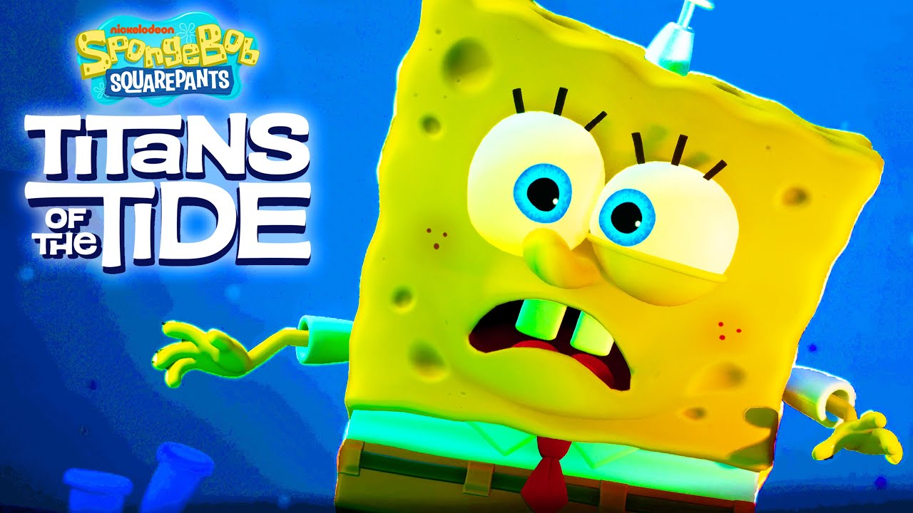 Spongebob Squarepants: Titans of the Tide - Full Game Walkthrough (PS5)