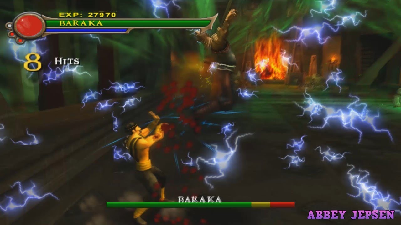 Gameplay - Shang Tsung - (Customized Moves) - Mortal Kombat Shaolin Monks - (HARD)