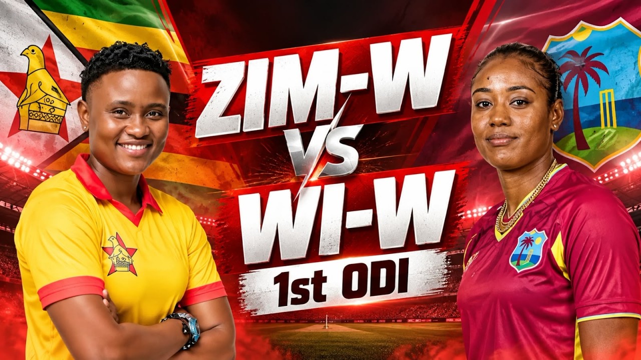 ZIM-W vs WI-W 1st ODI LIVE: Zimbabwe Women Face West Indies Women