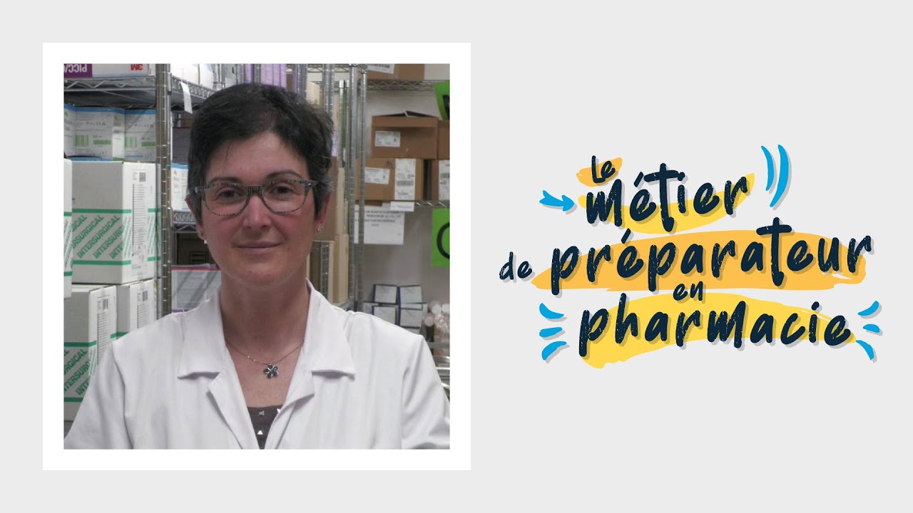 Le métier de préparateur en pharmacie
