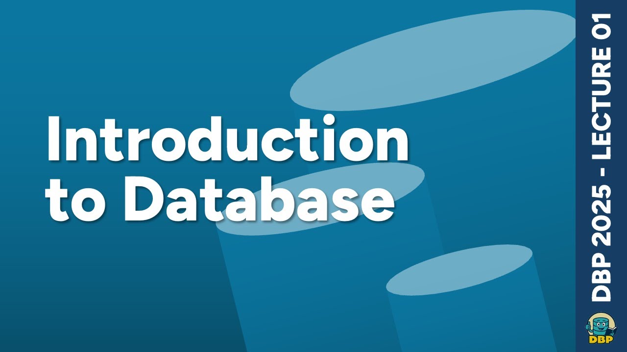Introduction to Database | Lecture 1 | DBP @ K-DAI KMITL (2025/2)