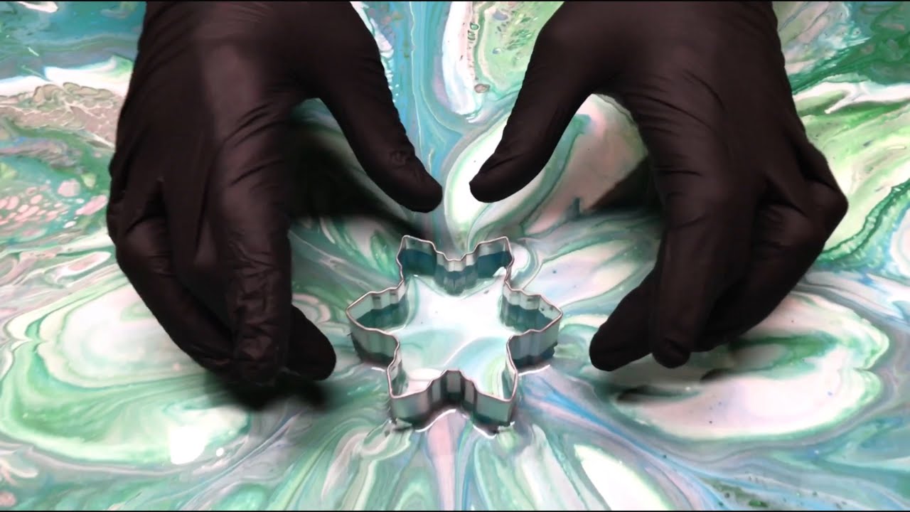 Fluid Painting Acrylic Pouring! Not Your COOKIE CUTTER Art! Wigglz Art FUNNEL SEEPING Mind Blown!!