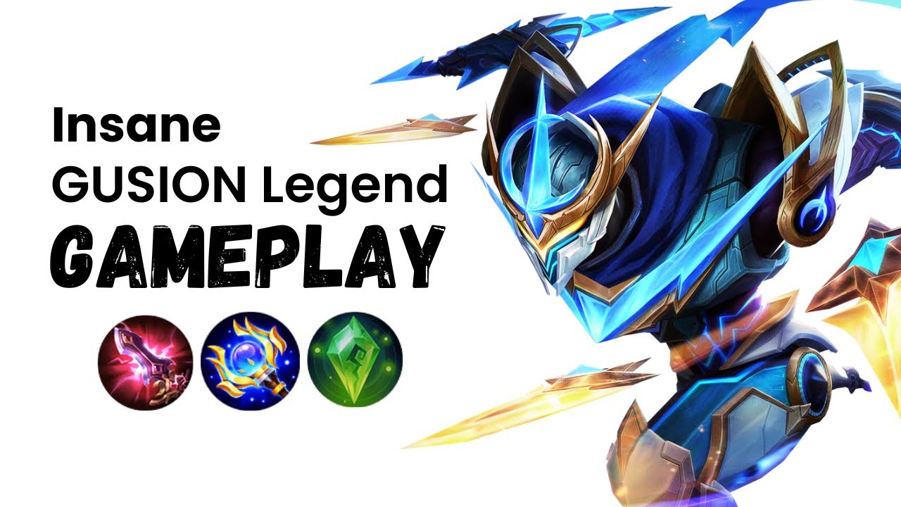 Gusion Legend Rank INSANE Damage 😱 Epic Comeback Gameplay | Mobile Legends