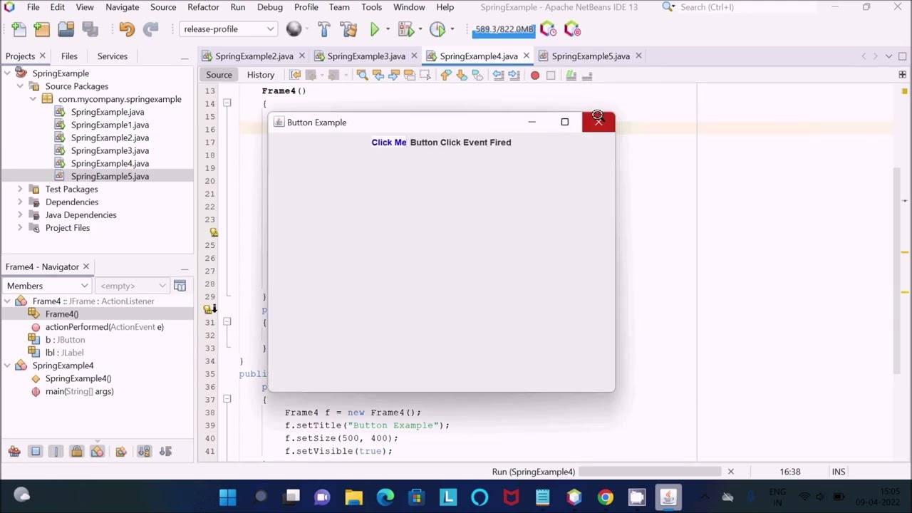 What is ActionListener in Java Swing