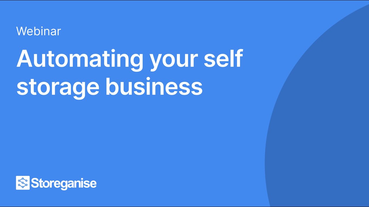 Automating your self storage business