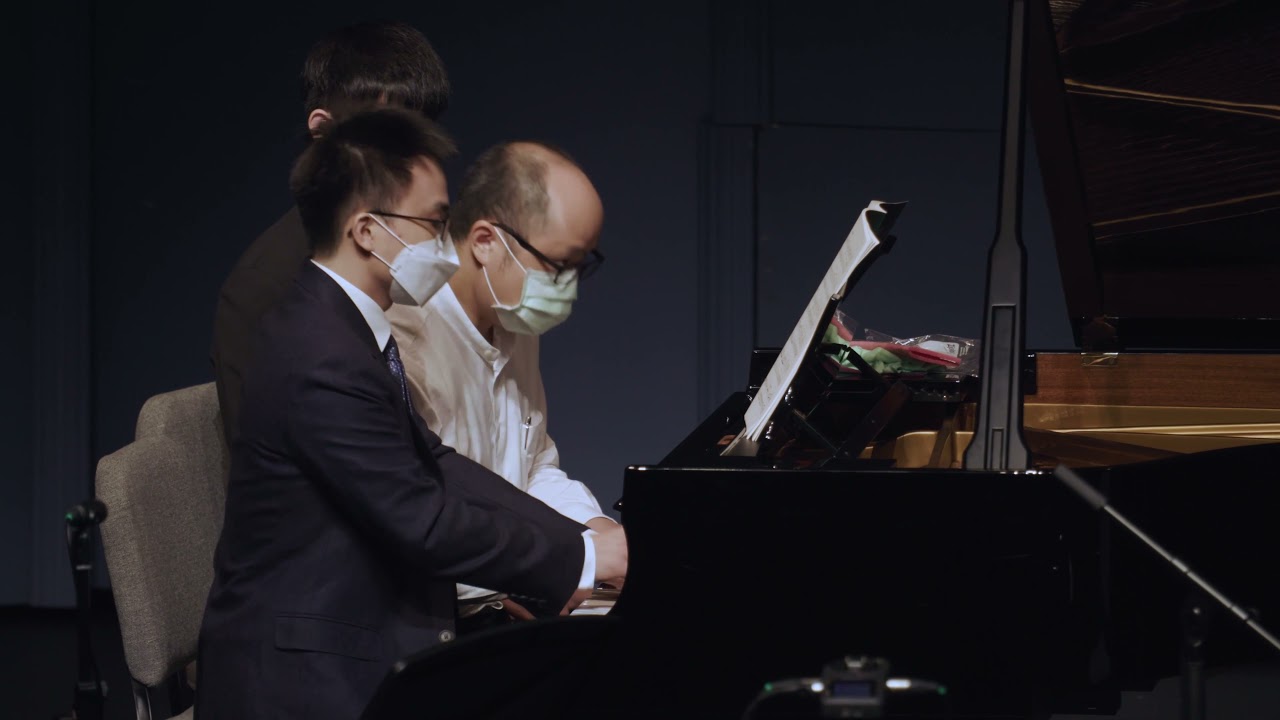 Brahms Requiem - Wie lieblich sind deine Wohnungen 4-hand piano version by Brahms.