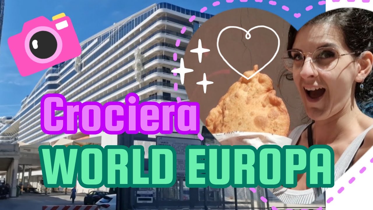 Sulla nave piu GRANDE d ' Europa! MSC WORLD EUROPA | Travel Vlog ✨ #vlog #crociera