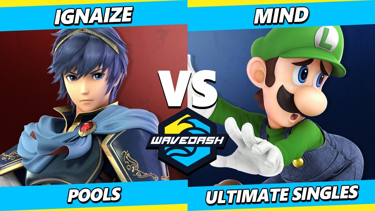 Wavedash 2023 - Ignaize (Marth) Vs. Mind (Luigi) Smash Ultimate - SSBU