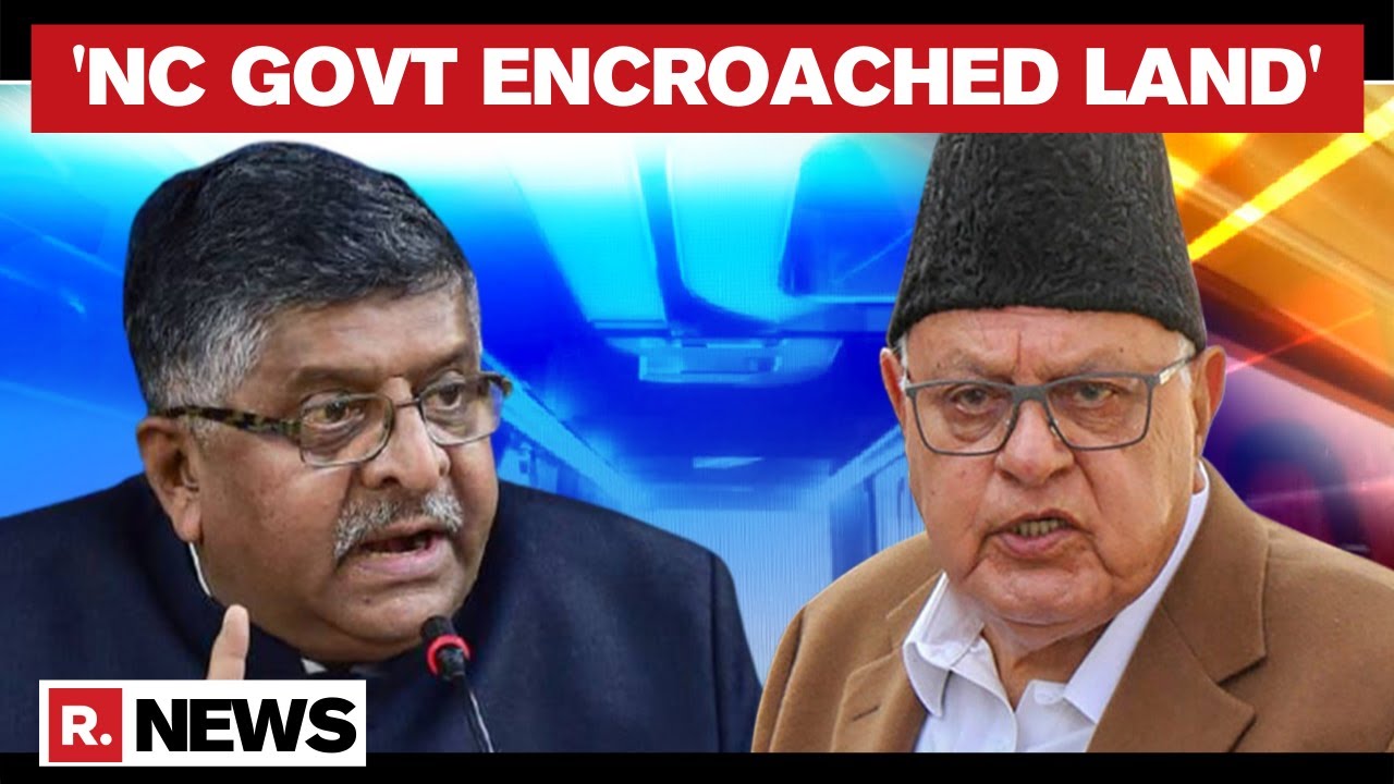 'Farooq Abdullah's name has emerged in in Roshni Land scam' alleges BJP's  Ravi Shankar Prasad