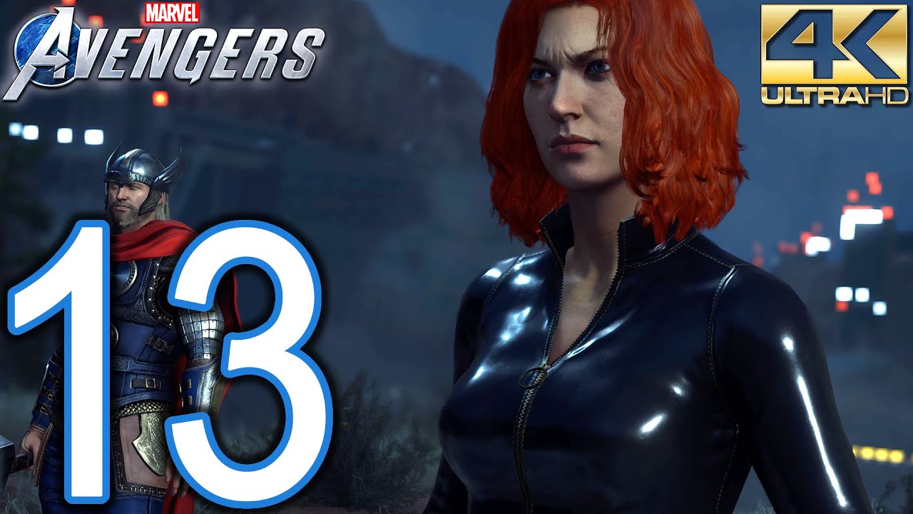 Marvel's AVENGERS PC 4K Walkthrough - Part 13 - Our Town, Harm Challenge III-IV